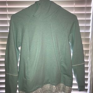 Lululemon satin trim hoodie